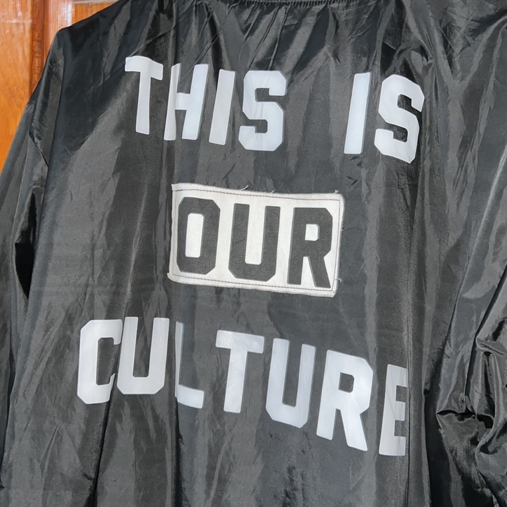 Fall Out Boy Windbreaker Jacket. Size Large. This is our Culture